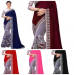 Fashionable Embroidered Georgette Saree